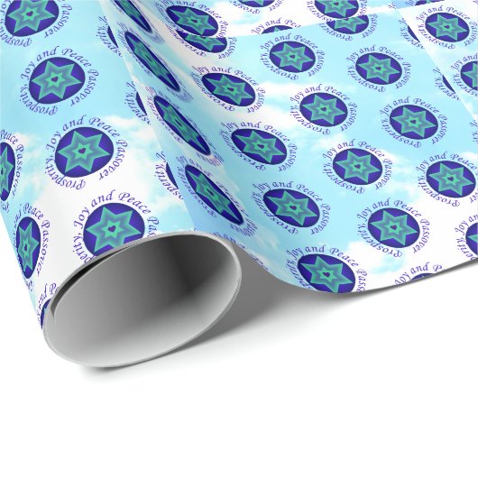 Passoverwensen Cadeaupapier (Rol Hoek)