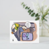 Passport briefkaart (Staand voorkant)