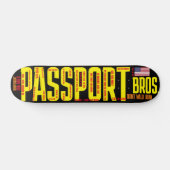 PASSPORT BROERS 7 3/4" Skateboarddek Persoonlijk Skateboard (Horizontaal)