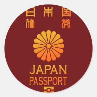 PASSPORT(JAPAN) RONDE STICKER
