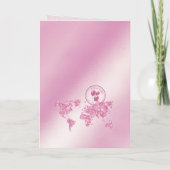 Passport Reizen Meisje Baby shower Avontuur Begint (Achterkant)