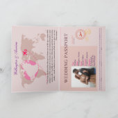 Passport Style Wedding Invitation (Binnen)
