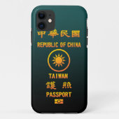 PASSPORT(TAIWAN) Case-Mate iPhone CASE (Achterkant)
