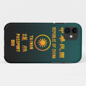 PASSPORT(TAIWAN) Case-Mate iPhone CASE (Achterkant (horizontaal))