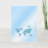 Passport Travel Boy Baby shower Adventure begint (Achterkant)