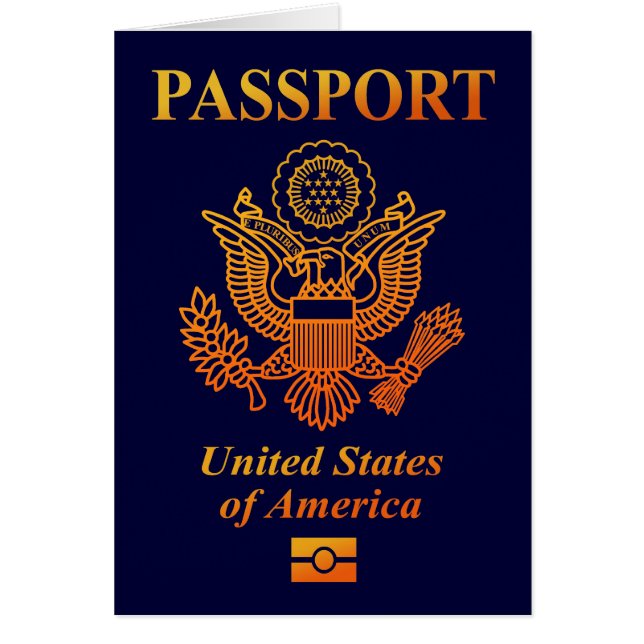 PASSPORT(USA) (Voorkant)