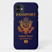 PASSPORT(USA) Case-Mate iPhone CASE (Achterkant)