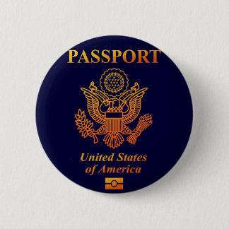 PASSPORT(USA) RONDE BUTTON 5,7 CM
