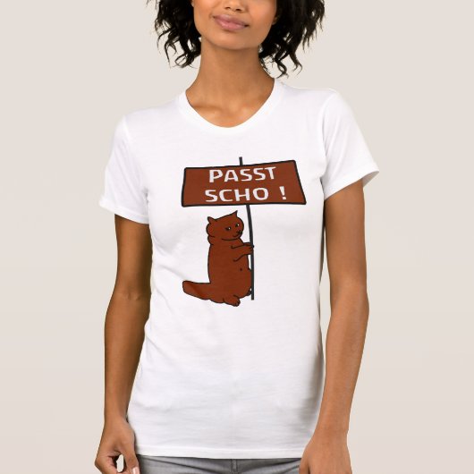 Passt scho! t-shirt (Voorkant)