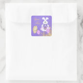 PasSticker personaliseren Vierkante Sticker (Tas)