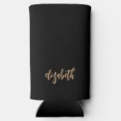 PAST BIJ ELK DING Gepersonaliseerd Seltzer Blikjeskoeler (Achterkant)