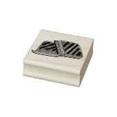 Past Cuban Sandwich Ham Cheese Salami PIckle Rubberstempel (Stempel)