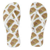 Past Cuban Sandwich Ham Cheese Salami PIckle Teenslippers (Voetbed)