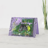 Past de Geheime Zuster lav-Bfly aan Kaart (Voorkant)