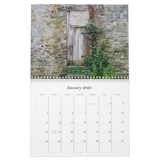 Past - Facistation of old Doors and Windows Kalender (Jan 2026)