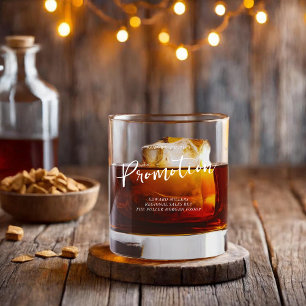 Past goed bij   Promotie Personeel Erkenning Whisky Glas