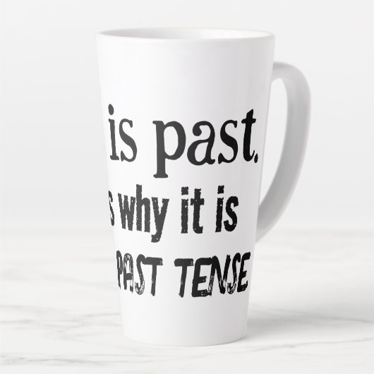 Past is Past: Latte Mok met een Punny Twist (Rechterhoek)