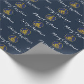 Past Master Freemason Masonic Christmas Cadeaupapier (Hoek)