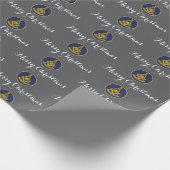 Past Master Freemason Masonic Christmas Cadeaupapier (Hoek)