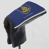 Past Master Lodge Vrijmetselaar Vrijmetselaar Golfheadcover (3/4 voorkant)