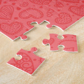 Past met hart en tekst waar ik van hou legpuzzel (Zijkant)