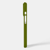 Past zich aan alle telefoons aan - Dark Olive Gree Case-Mate iPhone Case (Achterkant / Links)