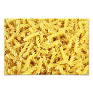 Pasta-achtergrond Foto Afdruk
