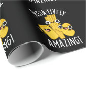 Pasta-Active Verbazingwekkende Grappige Pasta Pun  Cadeaupapier (Rol Hoek)