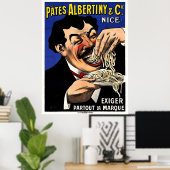  Pasta Advertentie Poster (Thuiskantoor)