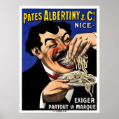  Pasta Advertentie Poster (Voorkant)