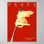 PASTA AL DENTE Razzia Italiaanse voedselnoedle Art Poster<br><div class="desc">Reproductie met hoge resolutie,  superscherpe prints,  kleur gecorrigeerd voor levendige en scherpe kleuren en digitaal gerepareerd voor tranen,  smetten,  ontbrekende elementen. PASTA AL DENTE Razzia Italy Food nole Art Deco Poster.</div>