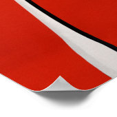 PASTA AL DENTE Razzia Italiaanse voedselnoedle Art Poster (Hoek)