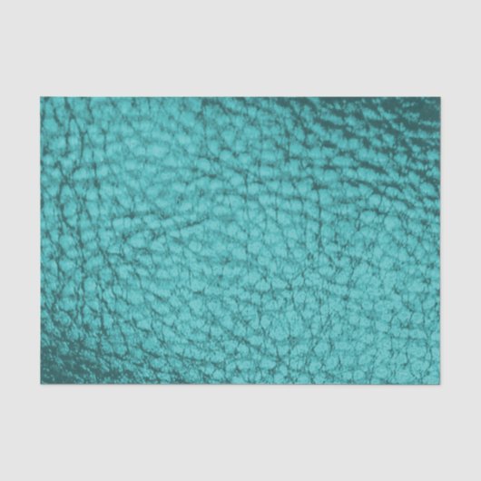 pasta Aqua Faux Leder Tissuepapier (Voorkant)