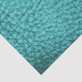pasta Aqua Faux Leder Tissuepapier (Detail)