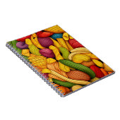 Pasta art achtergrond notitieboek (Rechterzijde)