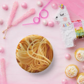 Pasta bedrukt papier bord kom (Feest)