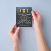 Pasta-beeldscherm, Adverteren koelklassen Flyer (Hand)