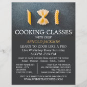 Pasta-beeldscherm, Adverteren koelklassen Flyer (Voorkant)