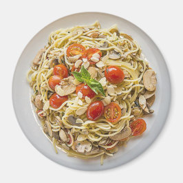 Pasta Bowl Cherry Tomators koelkast Magnet