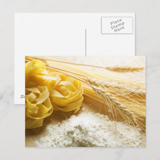 pasta briefkaart (Voorkant / Achterkant)