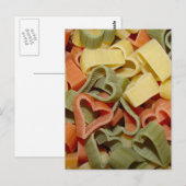 Pasta-Briefkaart Briefkaart (Voorkant / Achterkant)