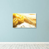 pasta canvas afdruk (Insitu (Houten vloer))