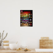 Pasta City Ice Cream Poster/Menu Poster (Keuken)