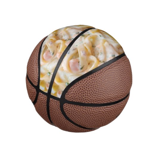 Pasta Custom Food Photo Basketbal (Schuin)