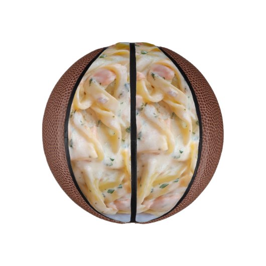 Pasta Custom Food Photo Basketbal (Verticaal)