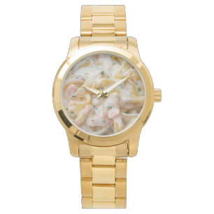 Pasta Custom Food Photo Horloge