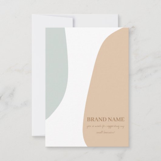 pasta die juwelenkaart verdient bedankkaart (Voorkant)