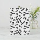 Pasta Diversity Gray Food Italy Lover Foodie Menu (Staand voorkant)