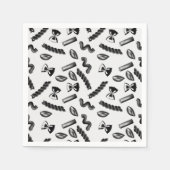 Pasta Diversity Gray Food Italy Lover Foodie Servet (Voorkant)