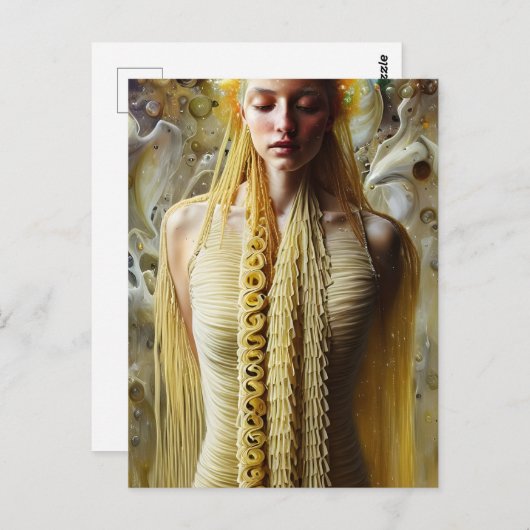 Pasta Dress Briefkaart (Voorkant / Achterkant)